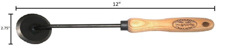 DeWit Weeder - Disc 10" Handle