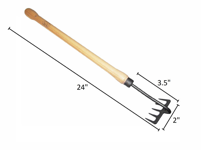 DeWit Rake - 5 Tine Drop Grip