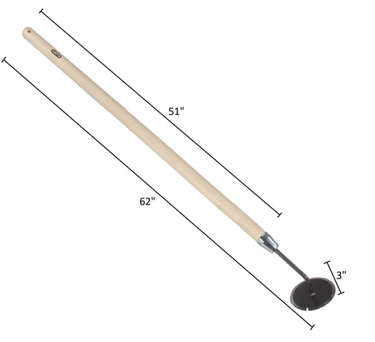 DeWit Weeder - Disc 51" Handle