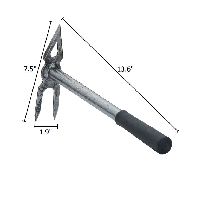 DeWit Comby Hoe - 2 Tine Cultivator /  Diamond Shaped