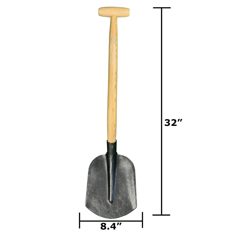 DeWit Shovel - Rounded T-Handle