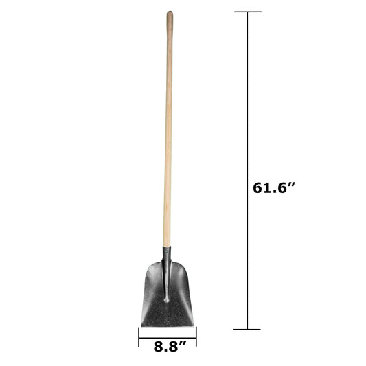 DeWit Shovel - Square Point Straight Handle