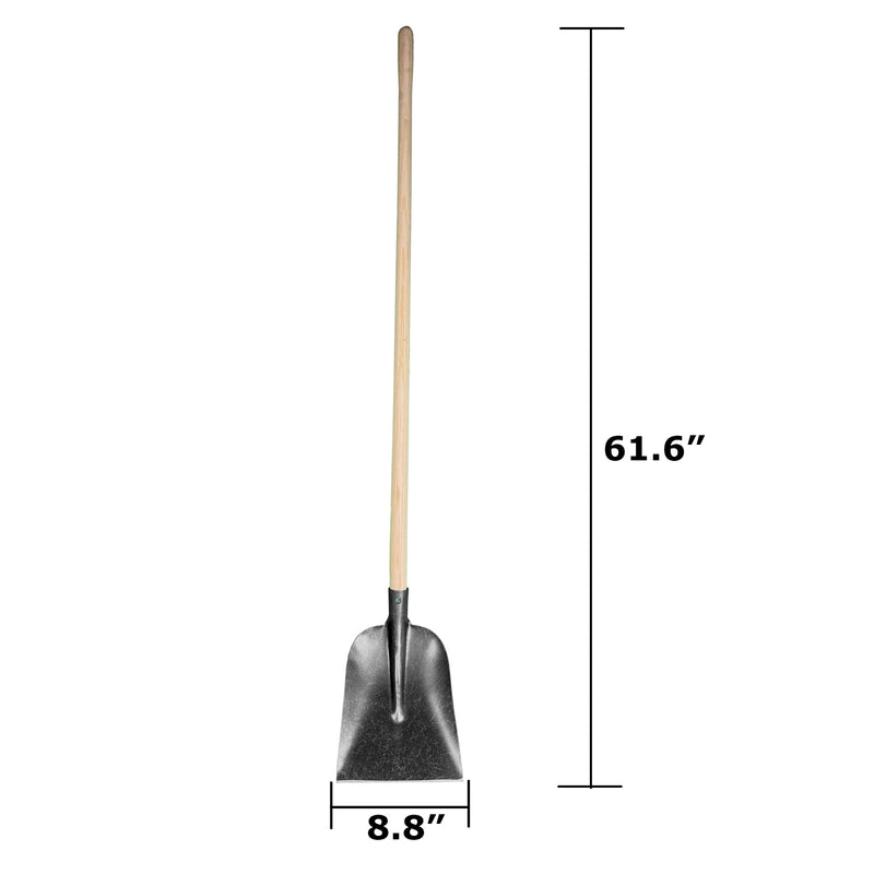 DeWit Shovel - Square Point Straight Handle