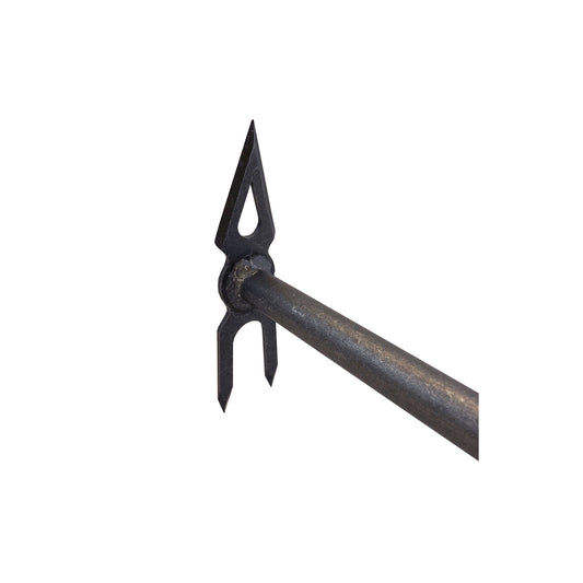 DeWit Comby Hoe - 2 Tine Cultivator /  Diamond Shaped Long Handle