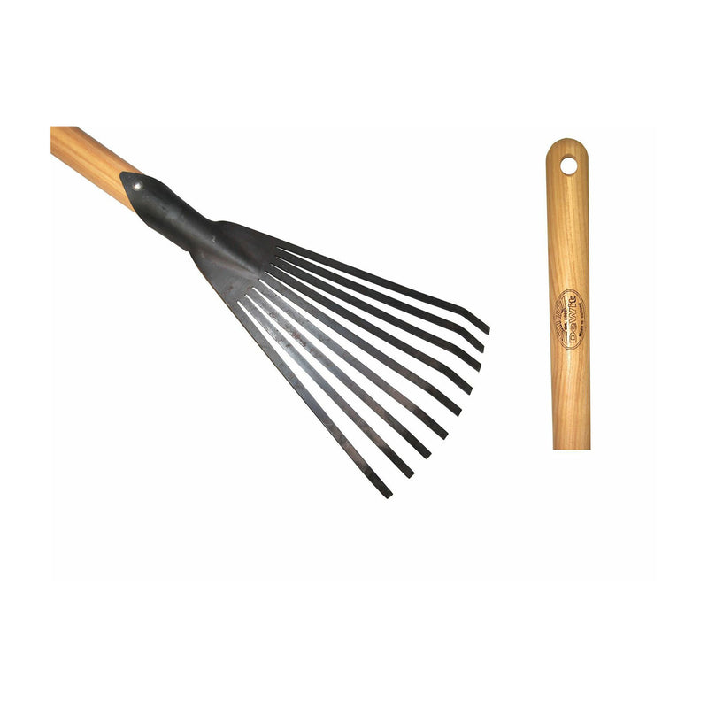 DeWit Junior Rake - Leaf Long Handle