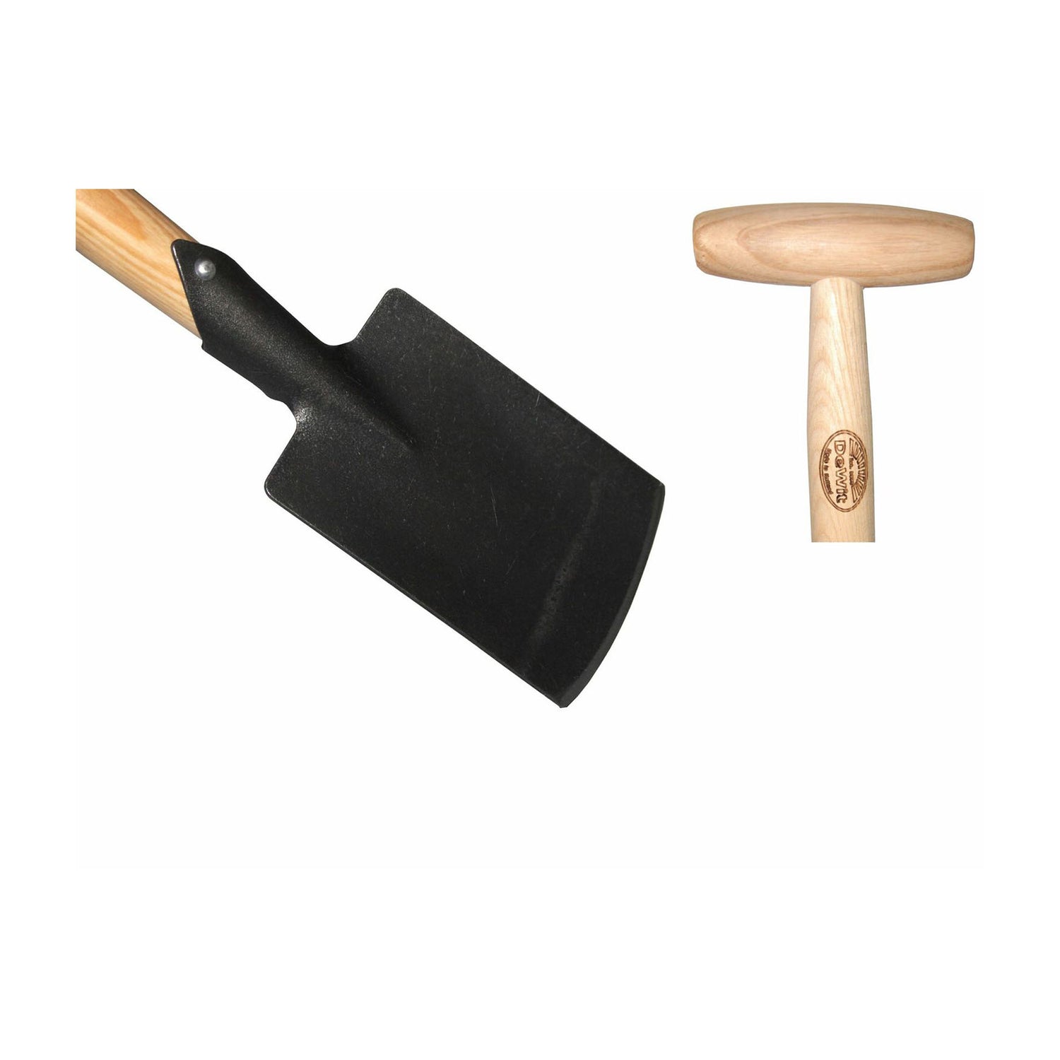 DeWit Junior Spade - Long T-Handle