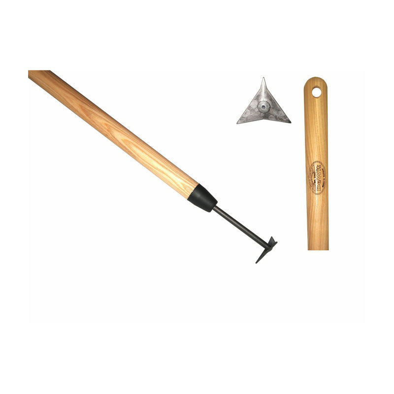 DeWit Paver Tool - Triangle Patio Knife Long Handle