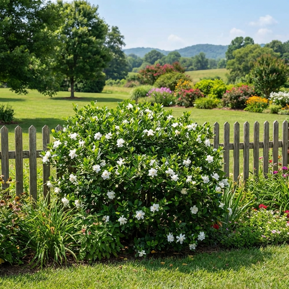 August Beauty Gardenia (Gardenia jasminoides 'August Beauty') - QT