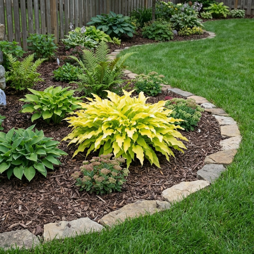 ‘Wiggles & Squiggles’ Hosta (Hosta '‘Wiggles & Squiggles') - QT
